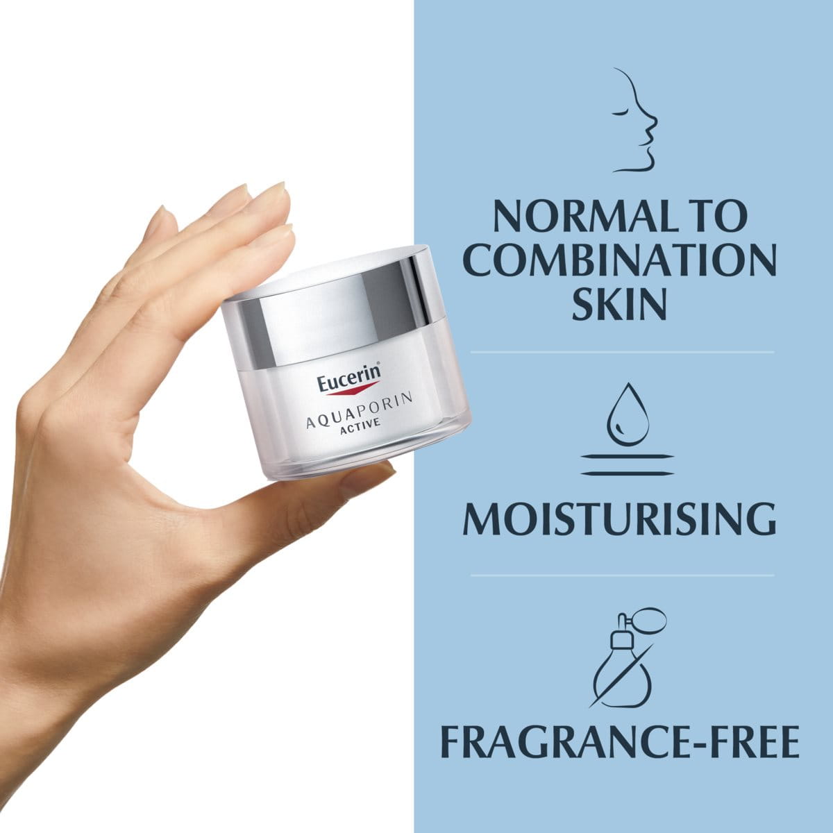 Eucerin AQUAPORIN Active Normal to Combination Skin